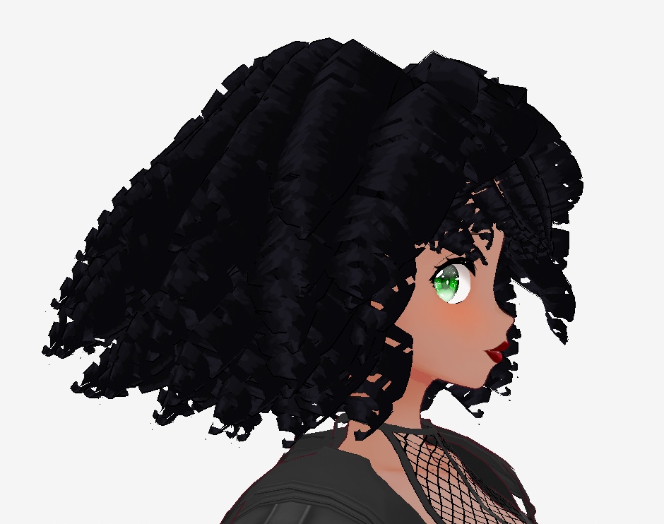 Noire-Curly Hair (Black)