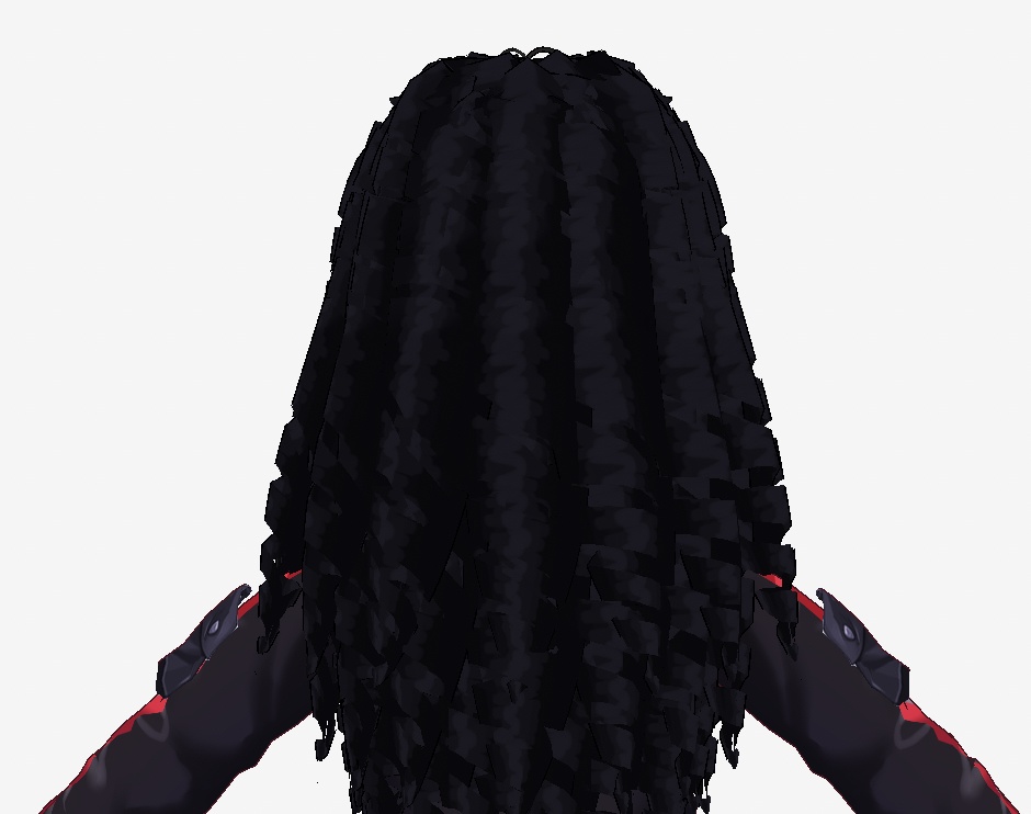 Noire-Curly Hair (Black)