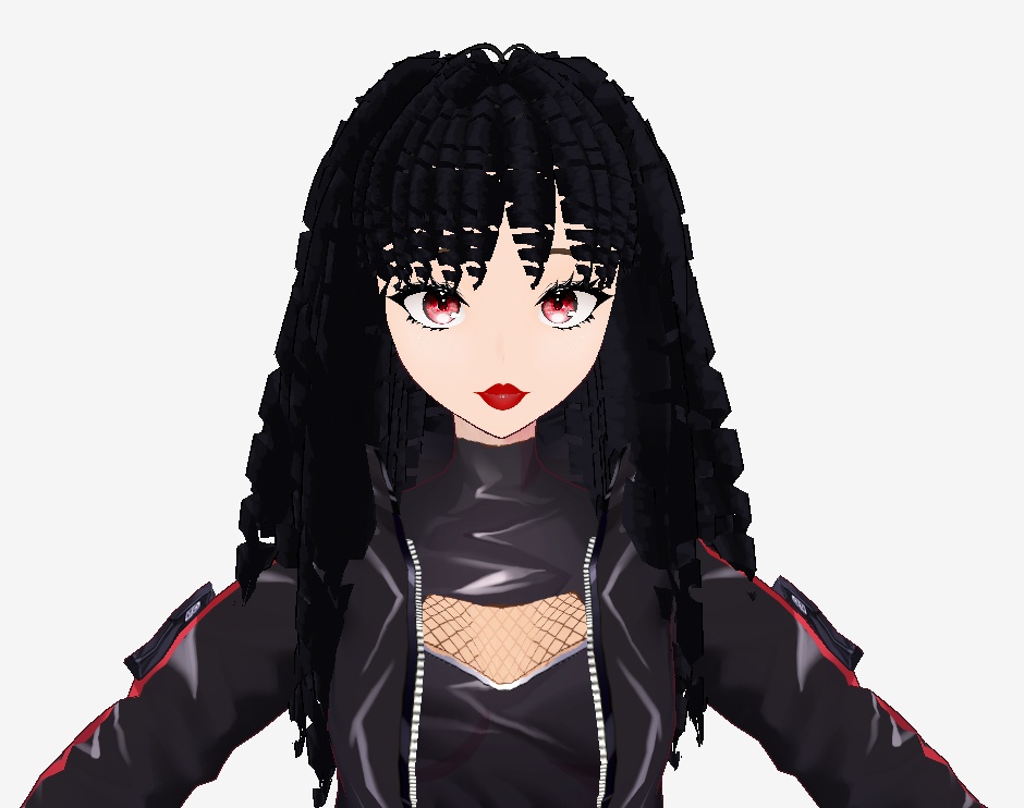 Noire-Curly Hair (Black)