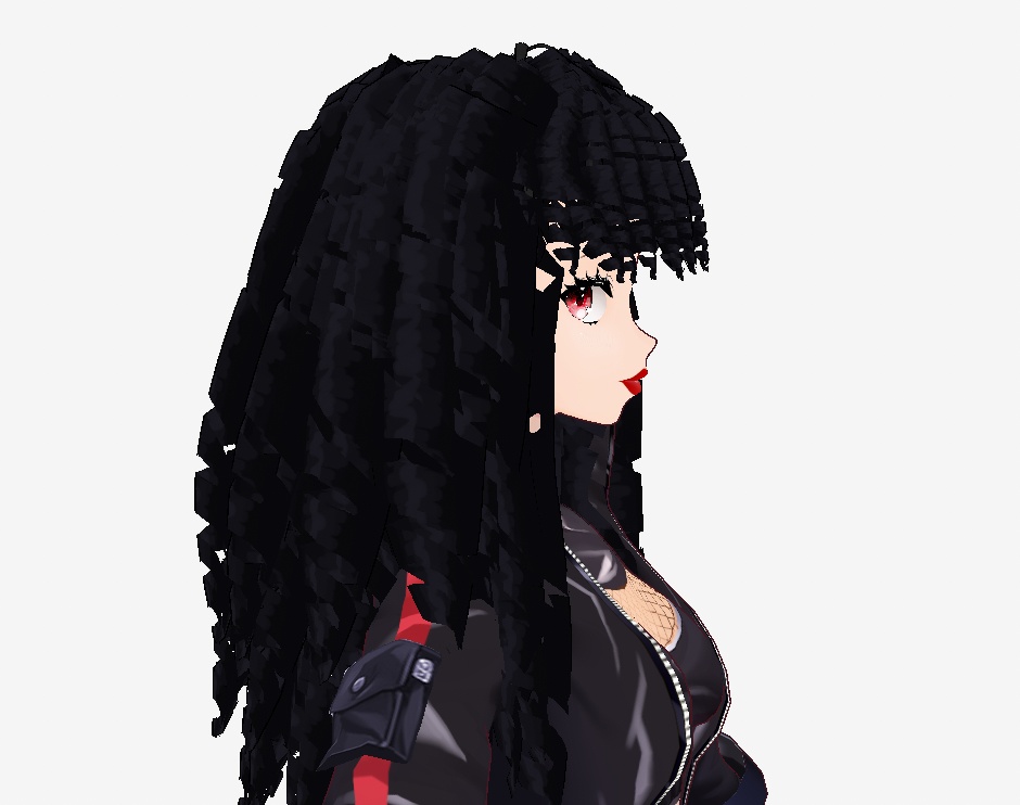 Noire-Curly Hair (Black)