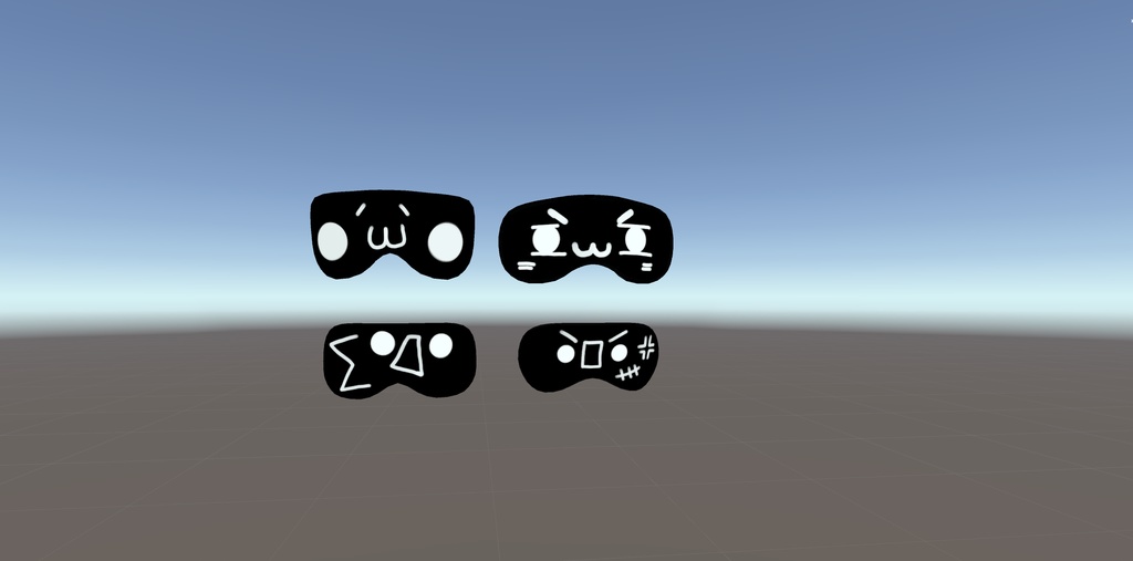 [VRChat]アイマスクset