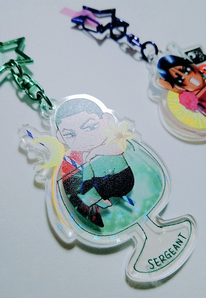 月島ソーダアクキー