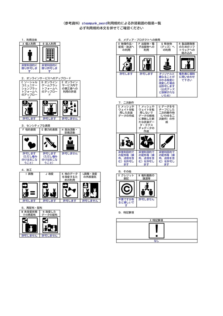 Vrc想定 スチームパンクソード あやはのお店 Booth