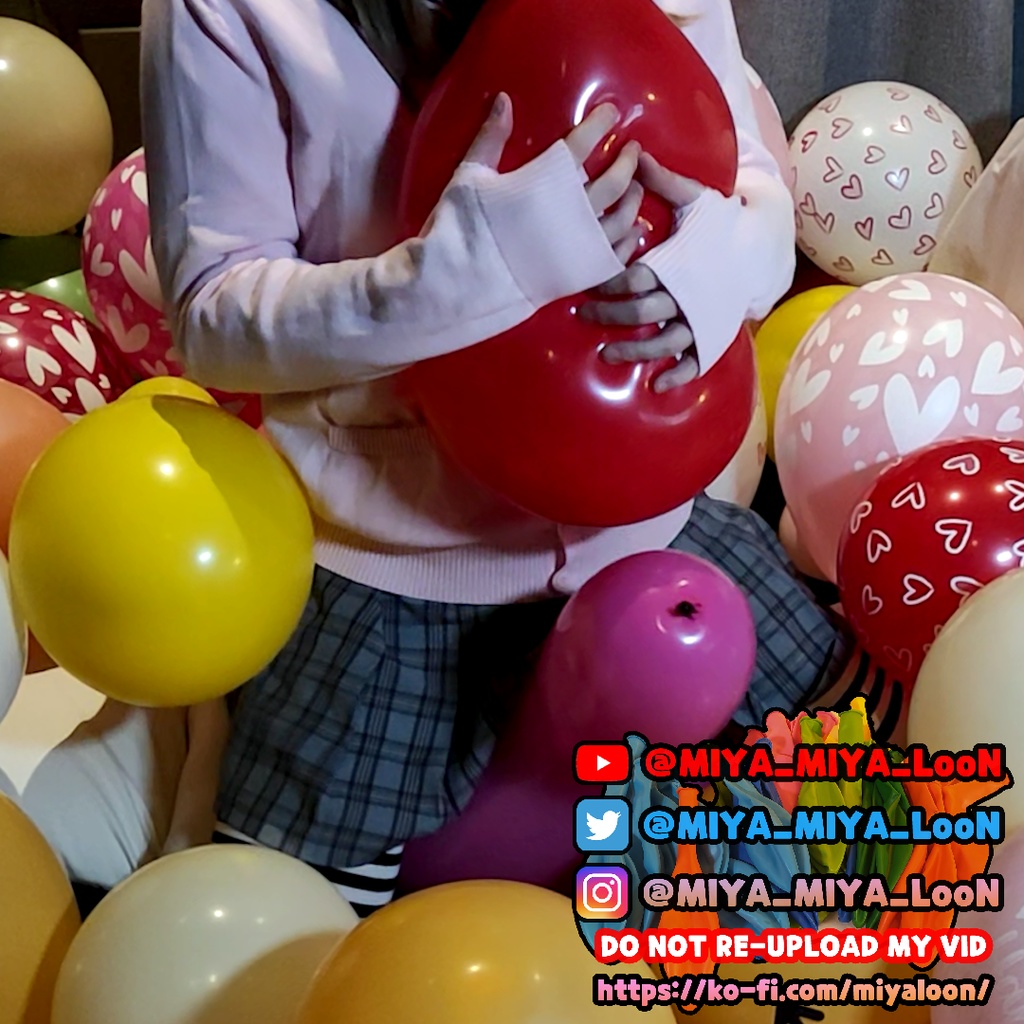 風船いっぱい遊び