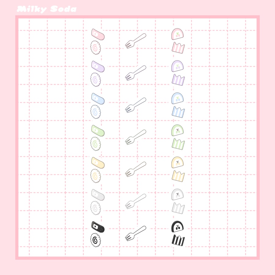˚₊‧꒰১ fish cake hairpin ໒꒱‧₊˚