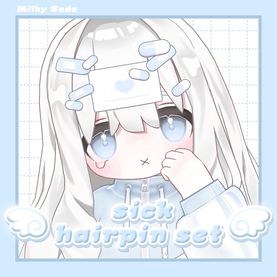 ˚₊‧꒰১ sick cake hairpin ໒꒱‧₊˚