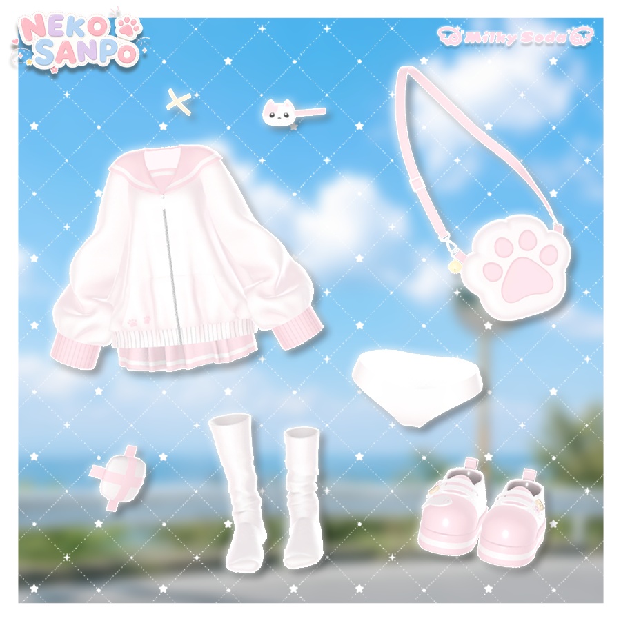 ~7/26 SALE🔥【4Avatars】 🐾Neko Sanpo🐾
