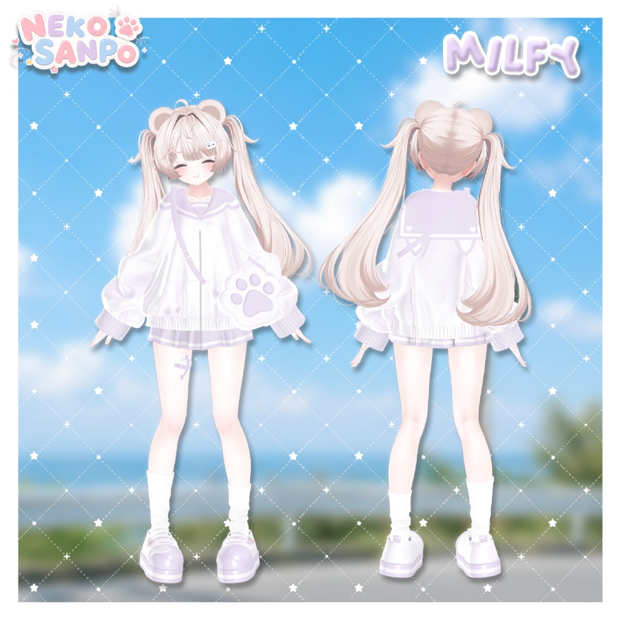~7/26 SALE🔥【4Avatars】 🐾Neko Sanpo🐾