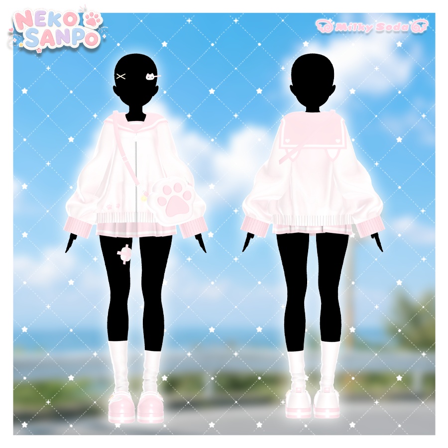 ~7/26 SALE🔥【4Avatars】 🐾Neko Sanpo🐾