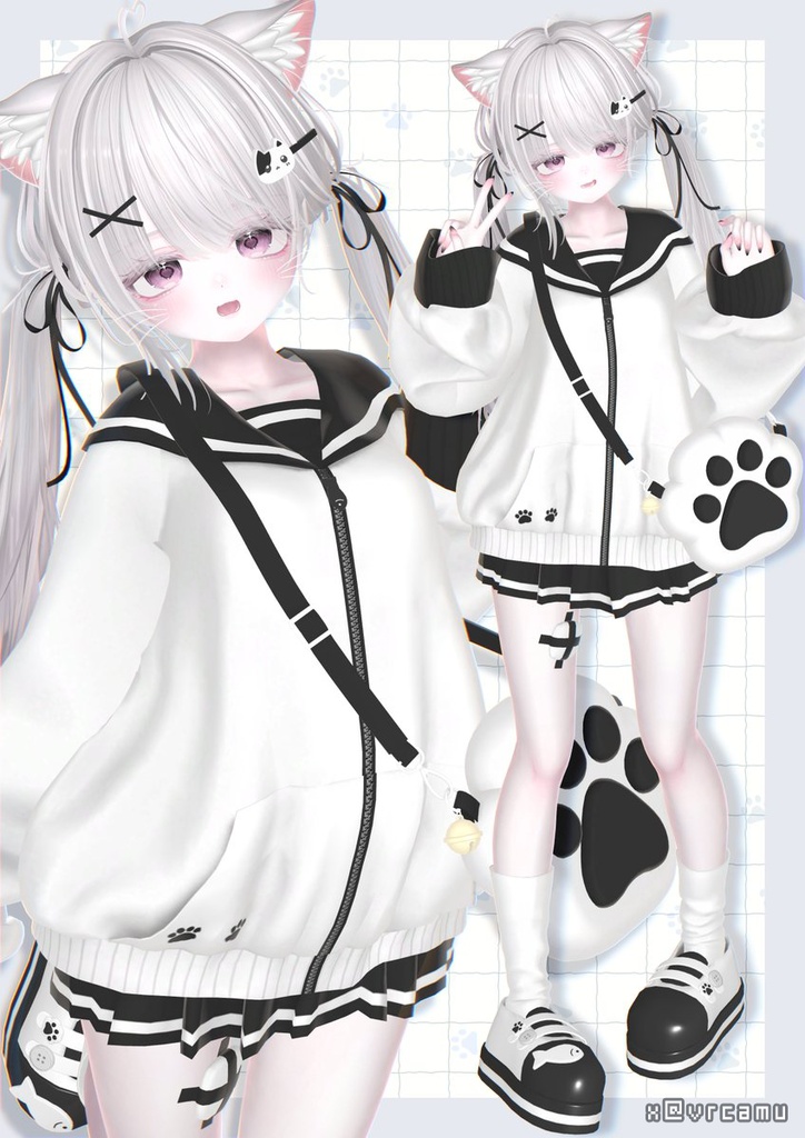 ~7/26 SALE🔥【4Avatars】 🐾Neko Sanpo🐾