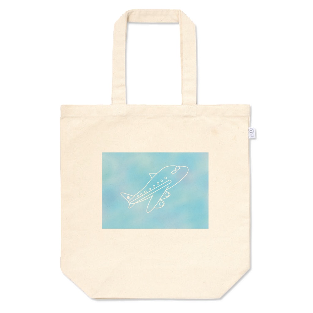 みこ会 トートバッグ(飛行機)