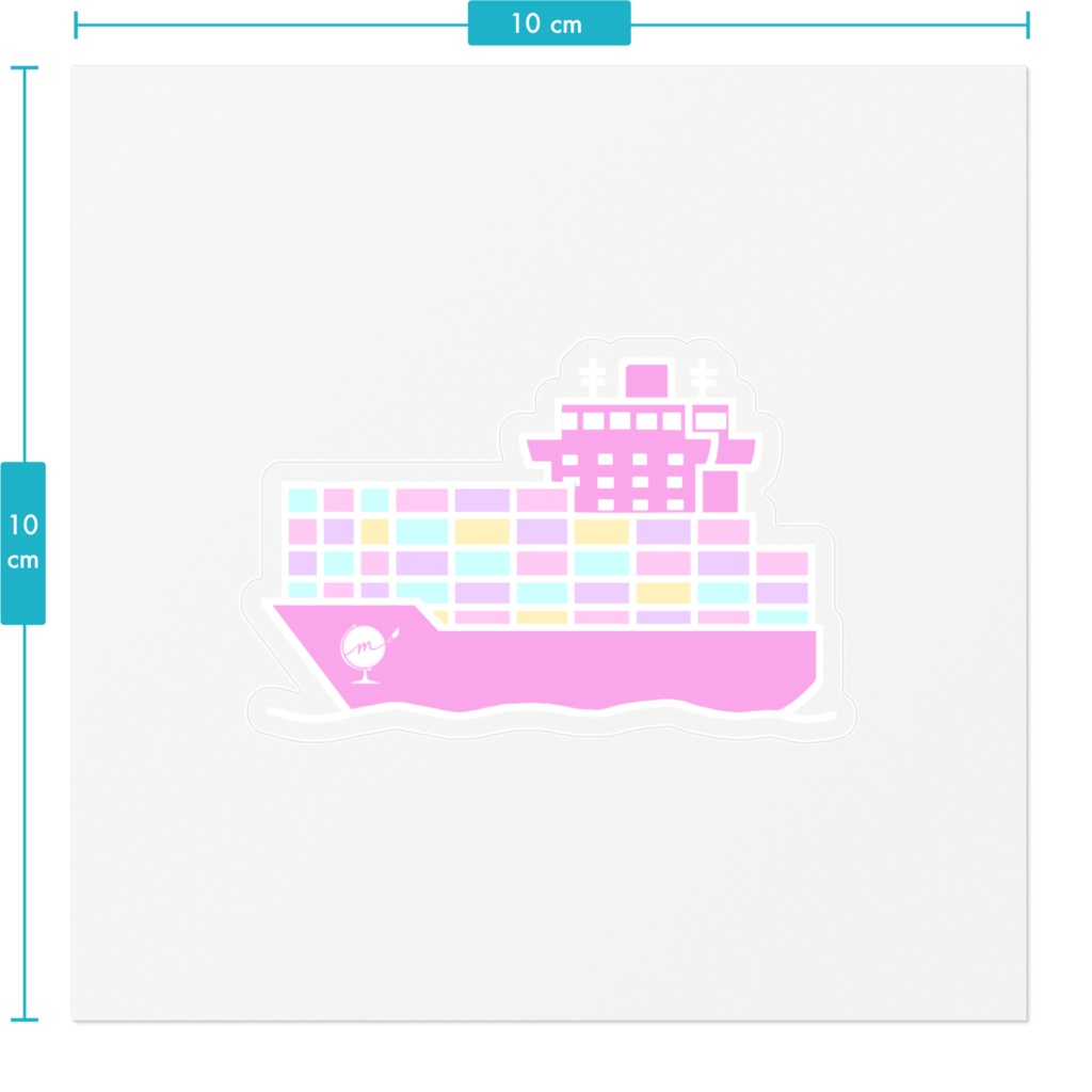 みこ会 船ステッカー