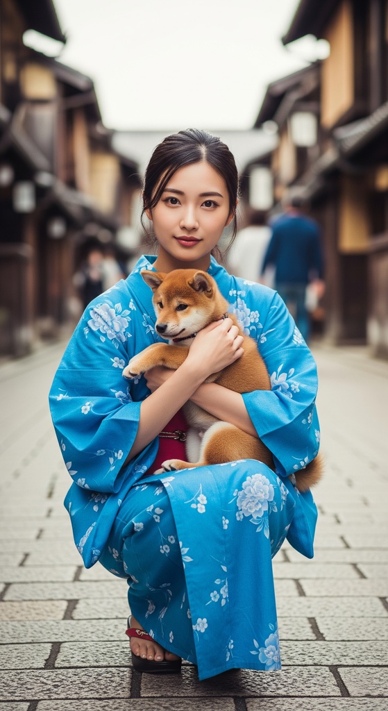 大人の女性　温泉街浴衣編