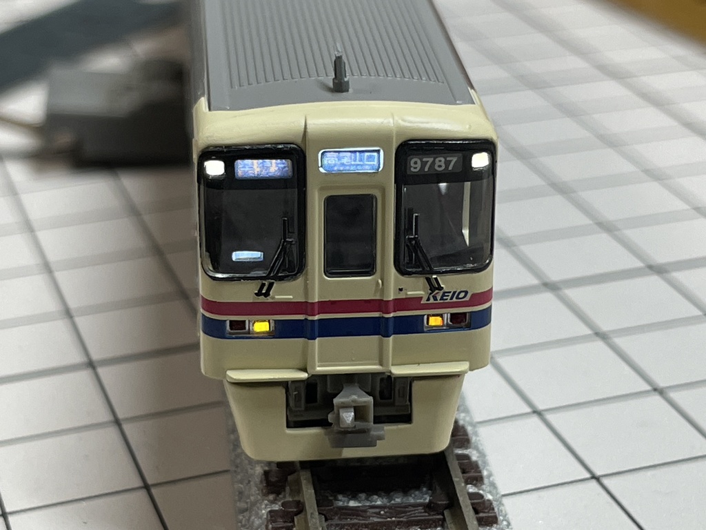 S-110 馬車軌の9000系行先ステッカー①