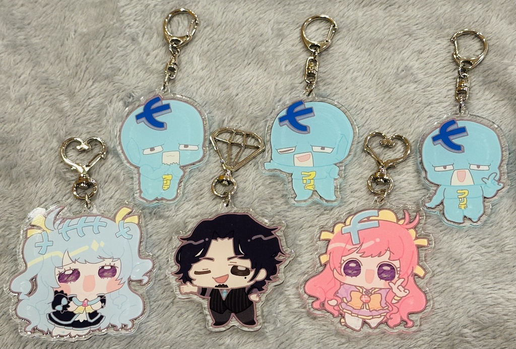重ねて目が合う♡フリモメンアクキー