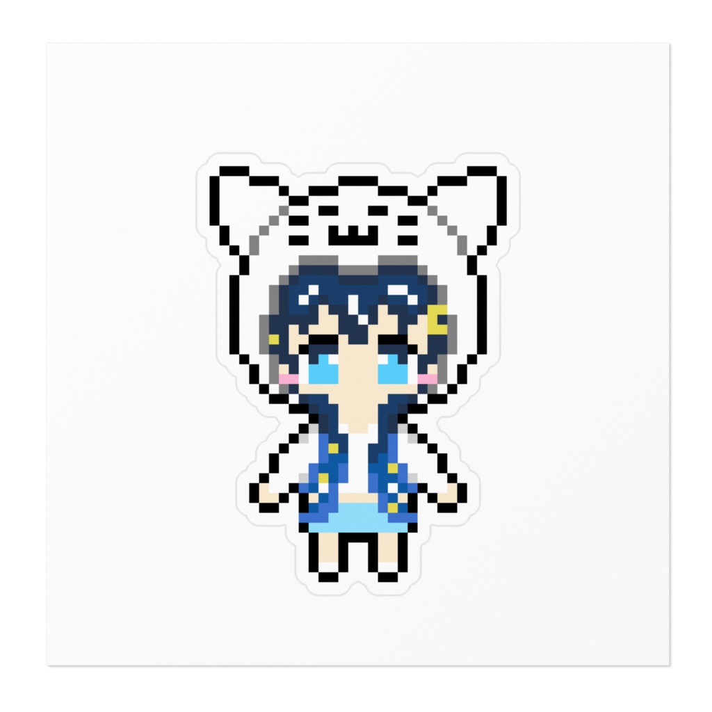 【YouTube初配信記念】ドットキャラステッカー