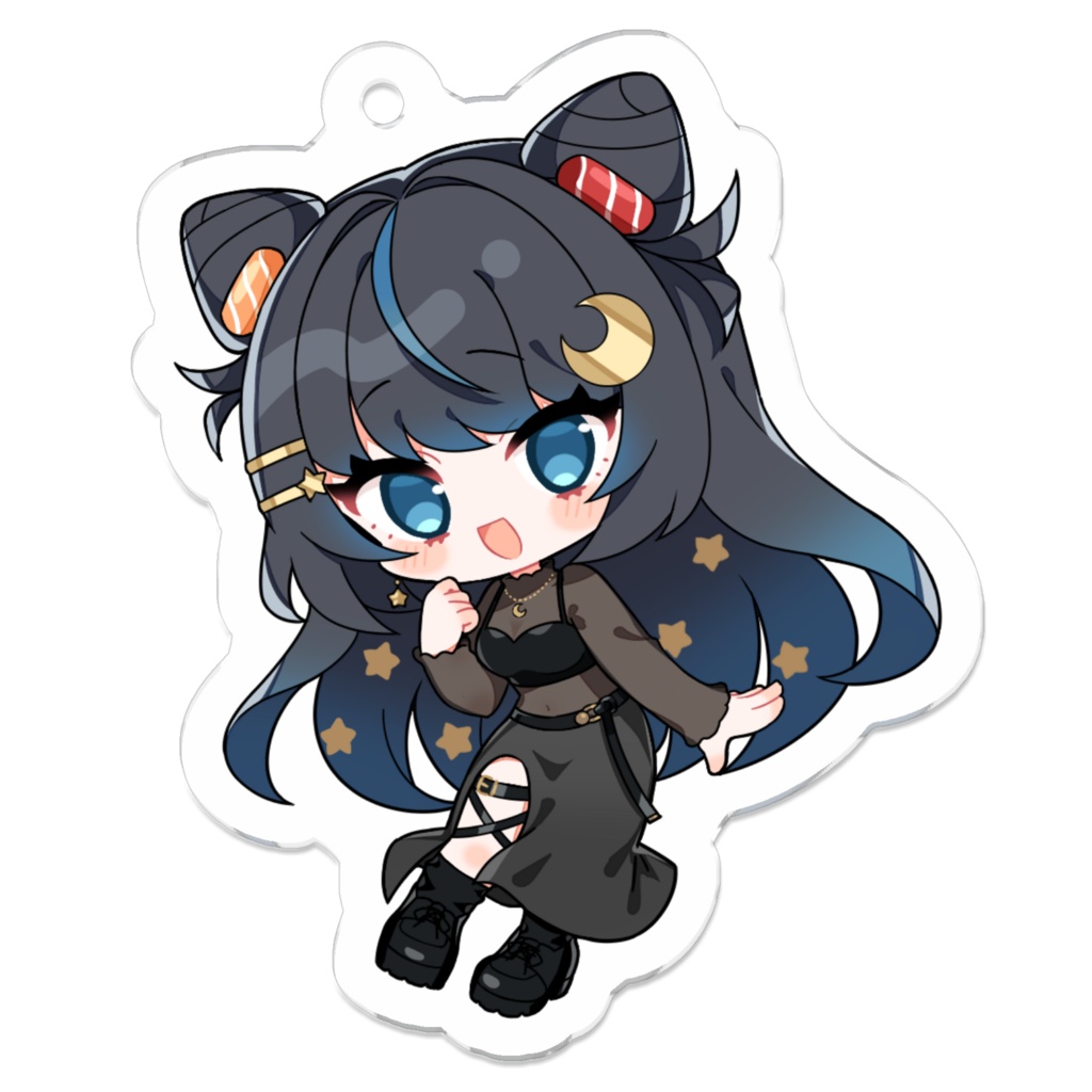 明星ぽん 新モデル SDキャラ アクリルキーホルダー