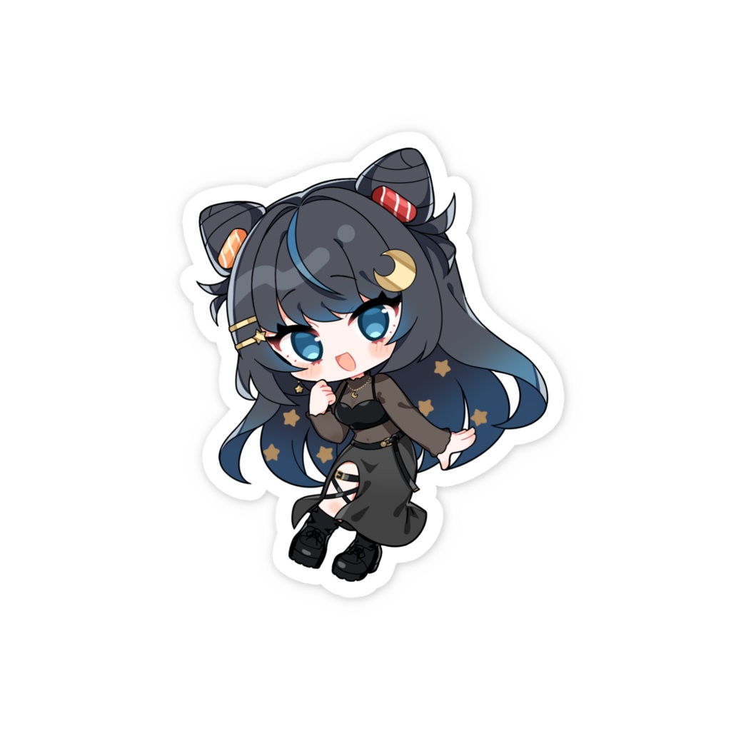 明星ぽん 新モデル SDキャラ スマホステッカー