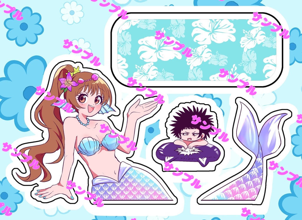 詩魚ちゃんマーメイドアクスタ