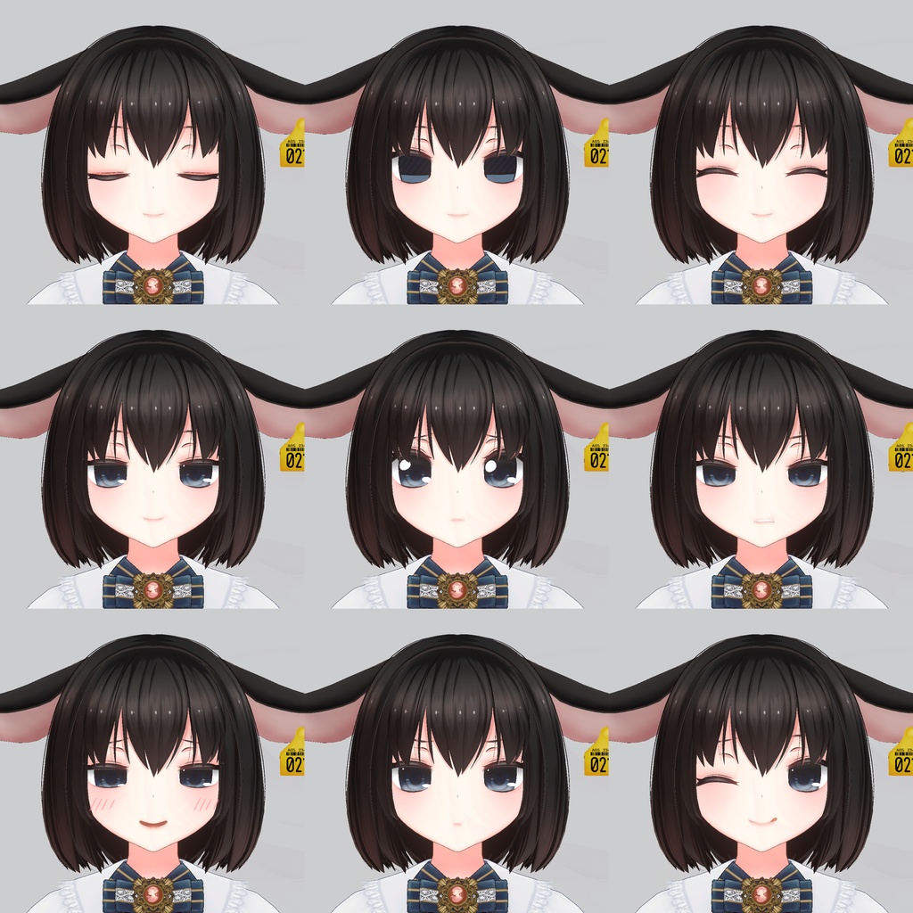 【VRアバター向け】トレーズ【FBX】