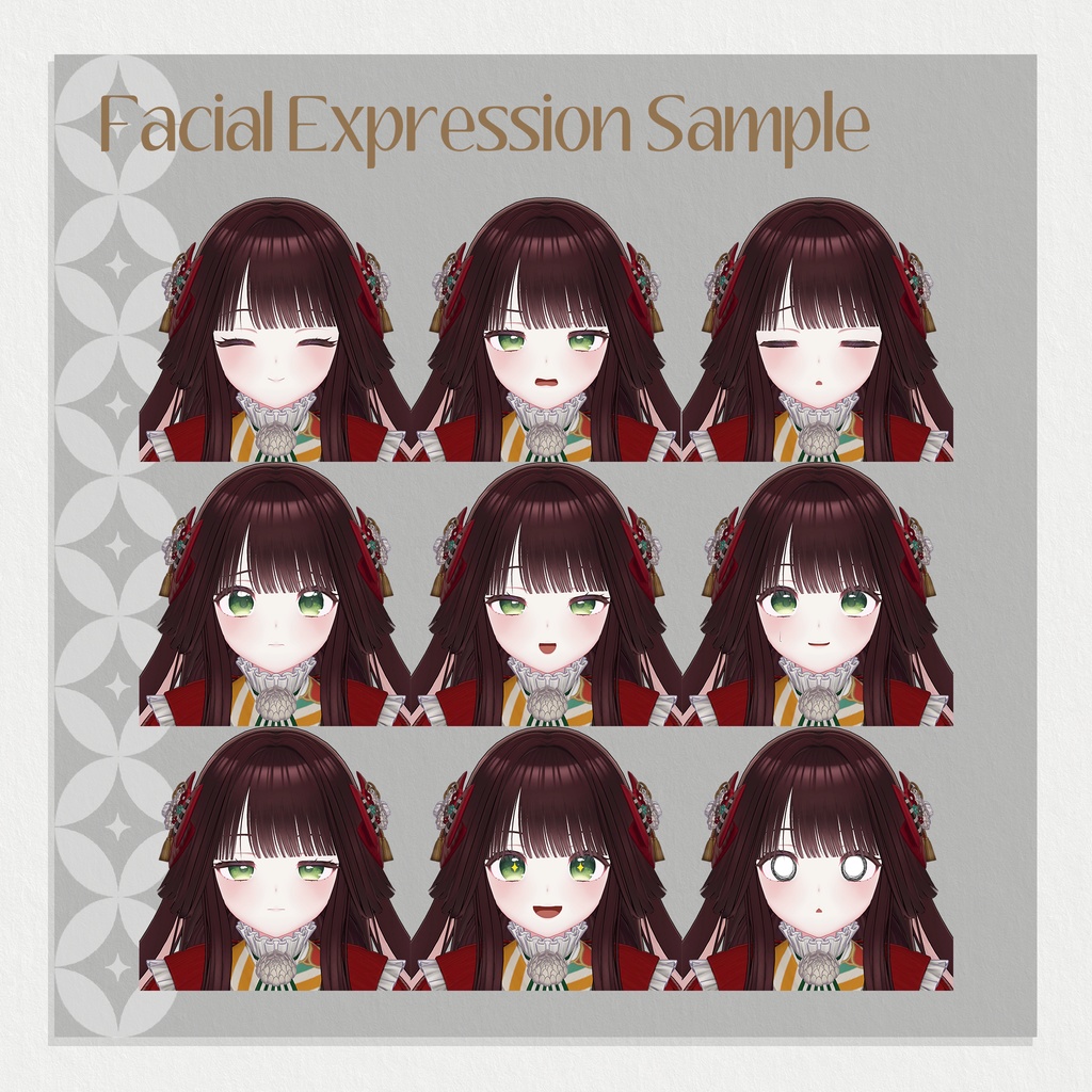 オリジナル3Dモデル ちよ v2