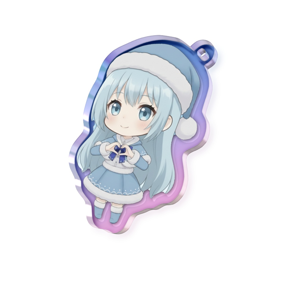 オーロラアクリルキーホルダー クリスマスVer.