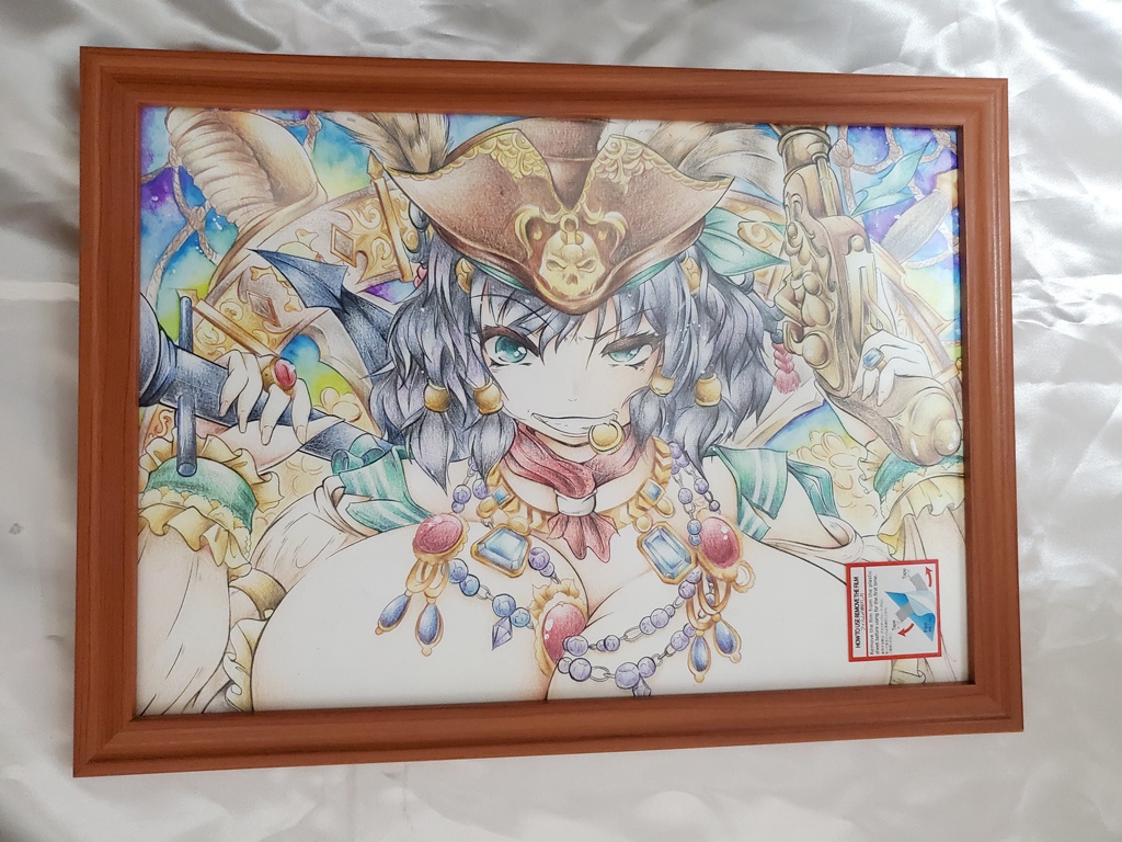 A4海賊アレンジ風東方むらさちゃんです♪