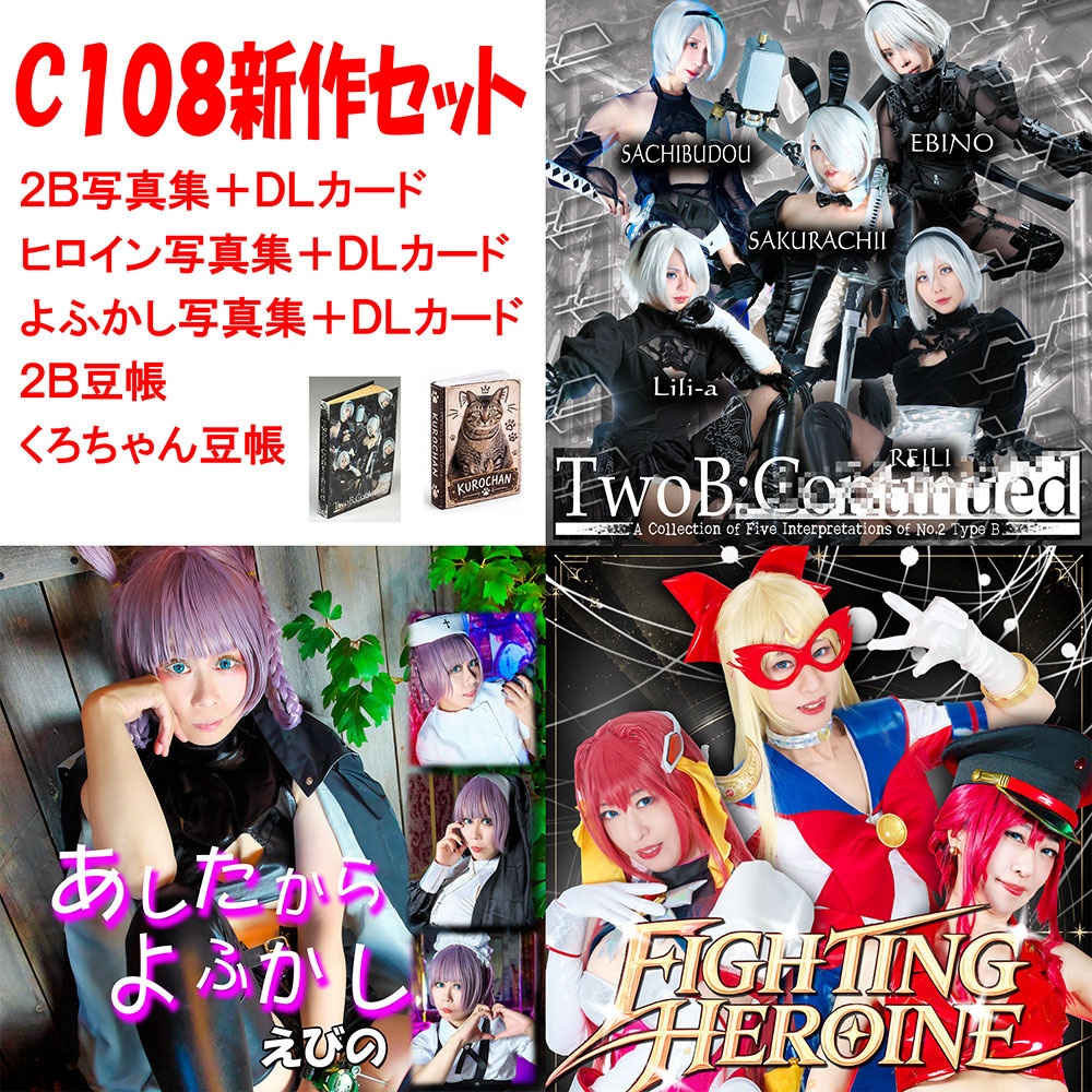 C108新作セット(写真集+DLカード+おまけ)