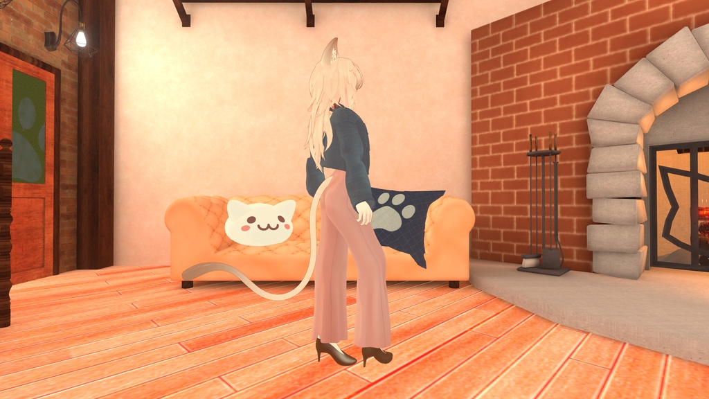 【3Dモデル】シャミー・春デニム