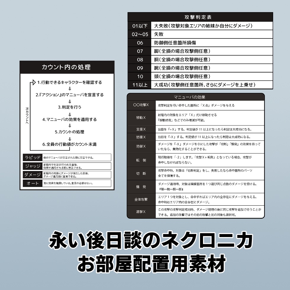 ネクロニカルール確認用画像素材