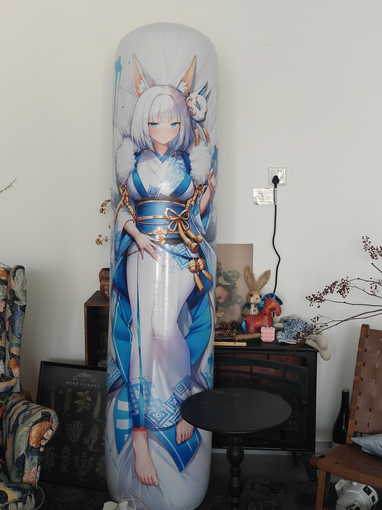 【代理販売】【通販】【送料無料】加賀 Kaga エアーダンボール  エアークッション[等身大PVC抱き枕] [空気ビニール] [エアクッション] [空ビ 同人] [等身大エアーPOP ]