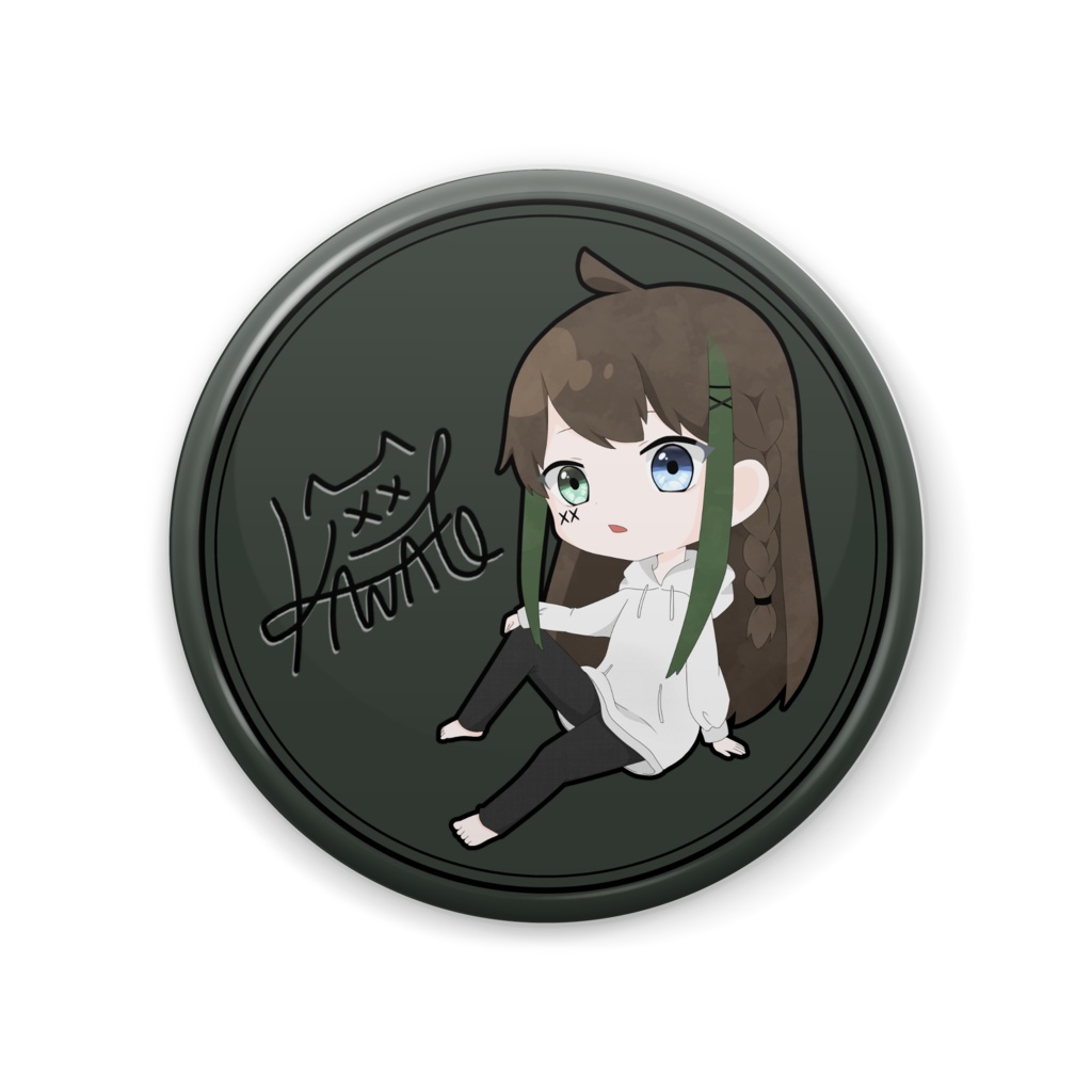 かなと缶バッジ