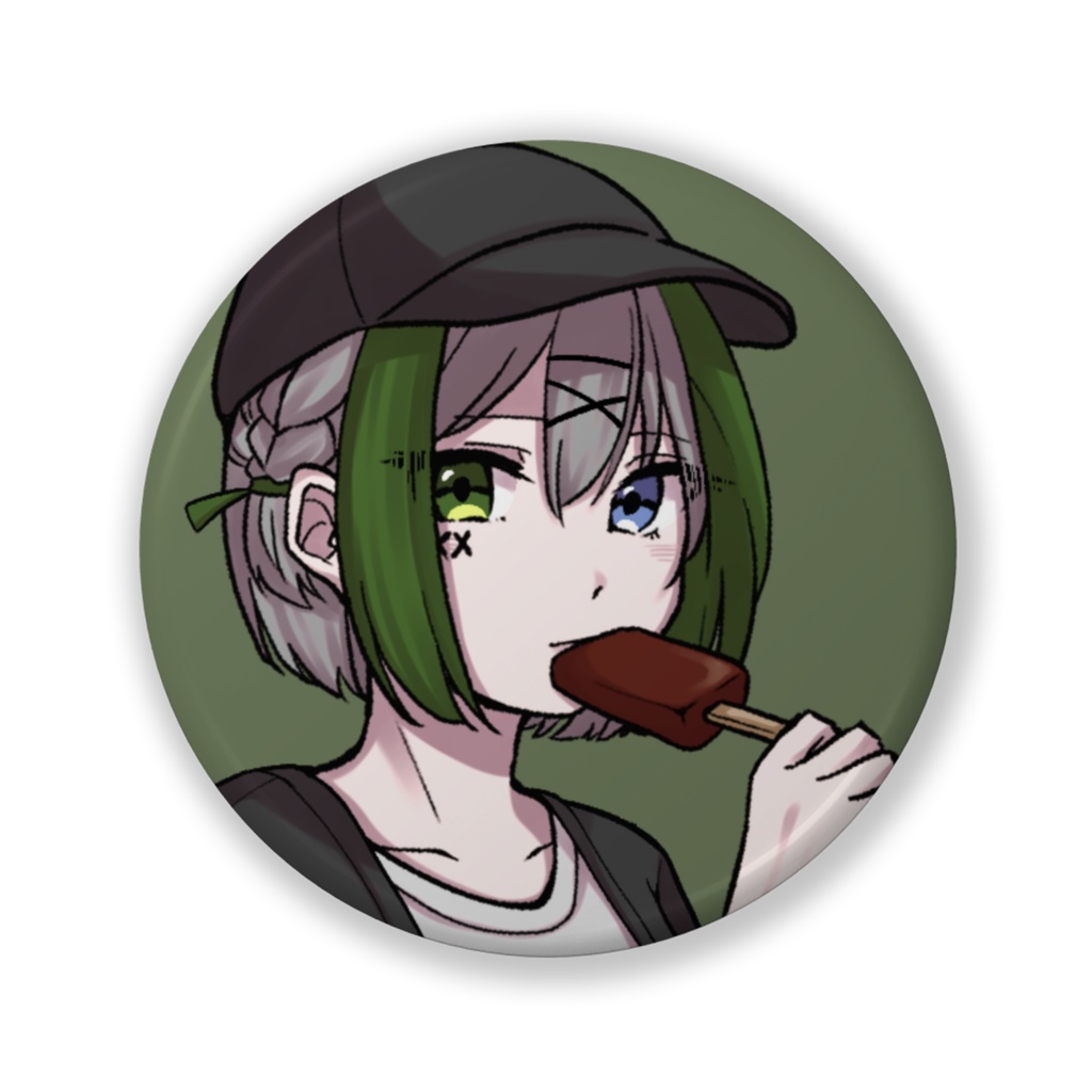 ６周年缶バッジ