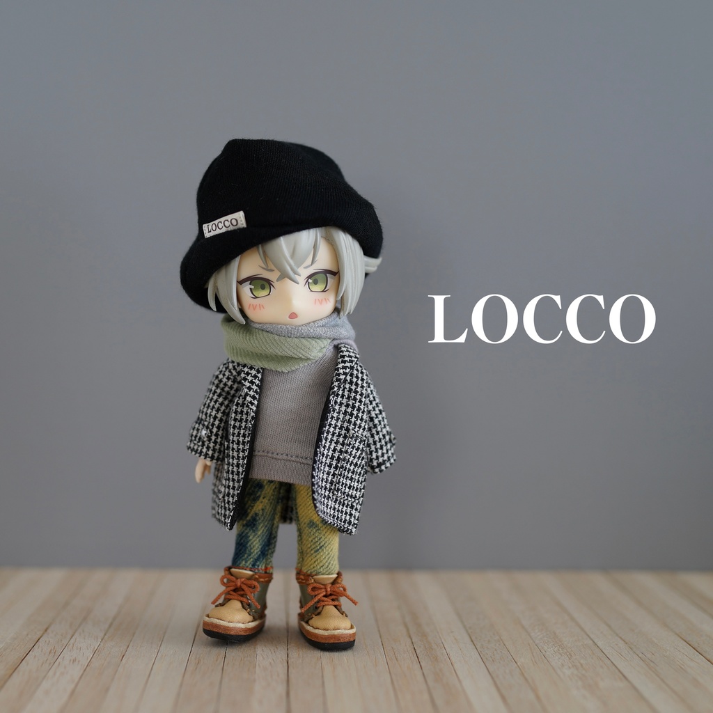 【受注】ニット帽(ねんどろサイズ)定番色