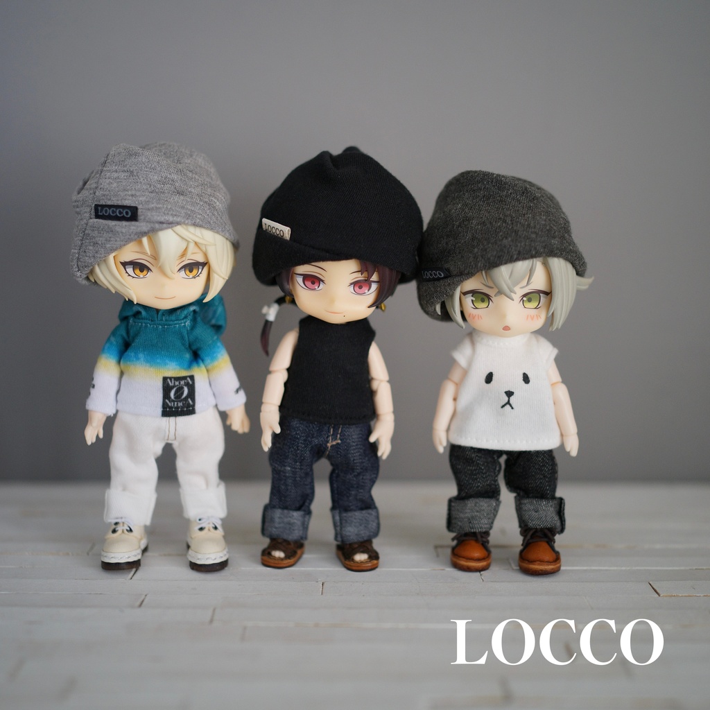 【受注】ニット帽(ねんどろサイズ)定番色