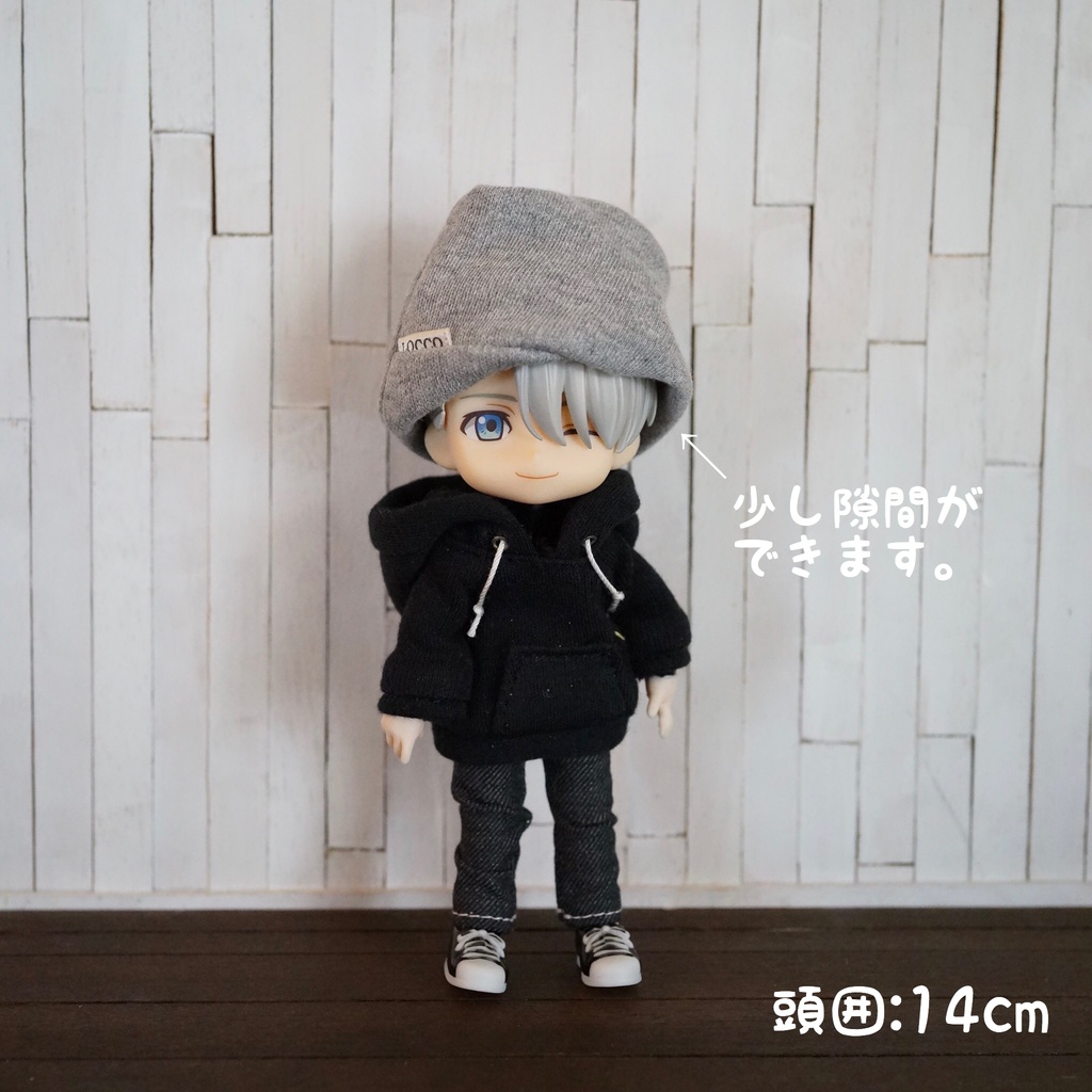 【受注】ニット帽(ねんどろサイズ)定番色