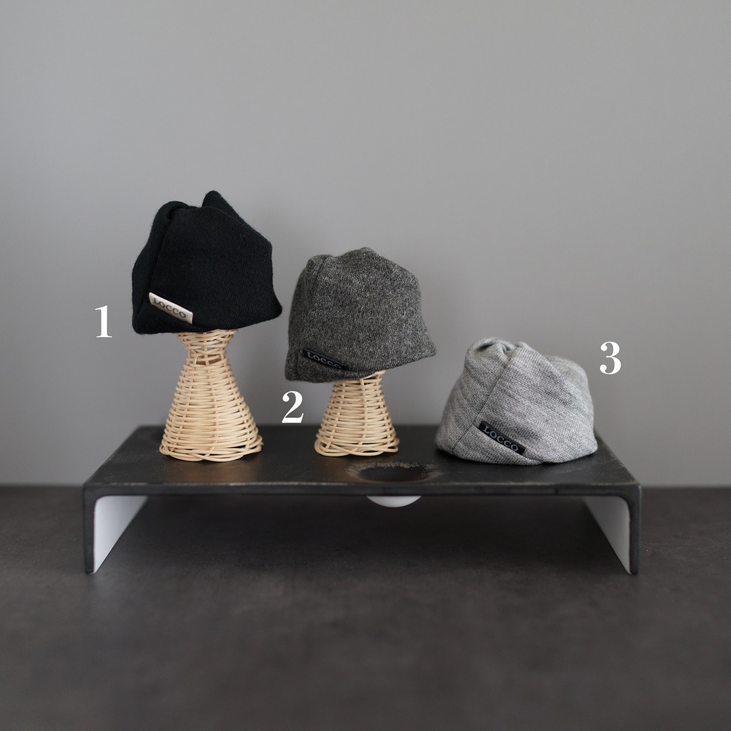 【受注】ニット帽(ねんどろサイズ)定番色