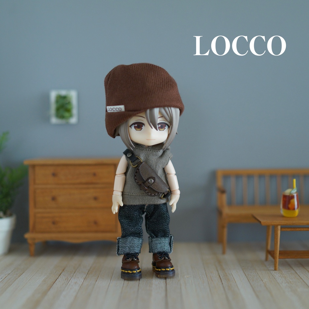 【受注】ニット帽(ねんどろサイズ)