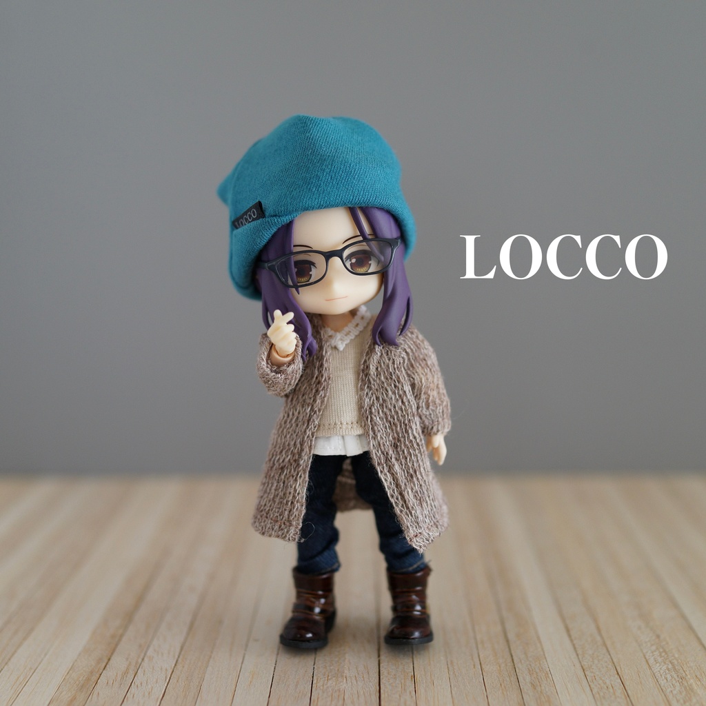 【受注】ニット帽(ねんどろサイズ)