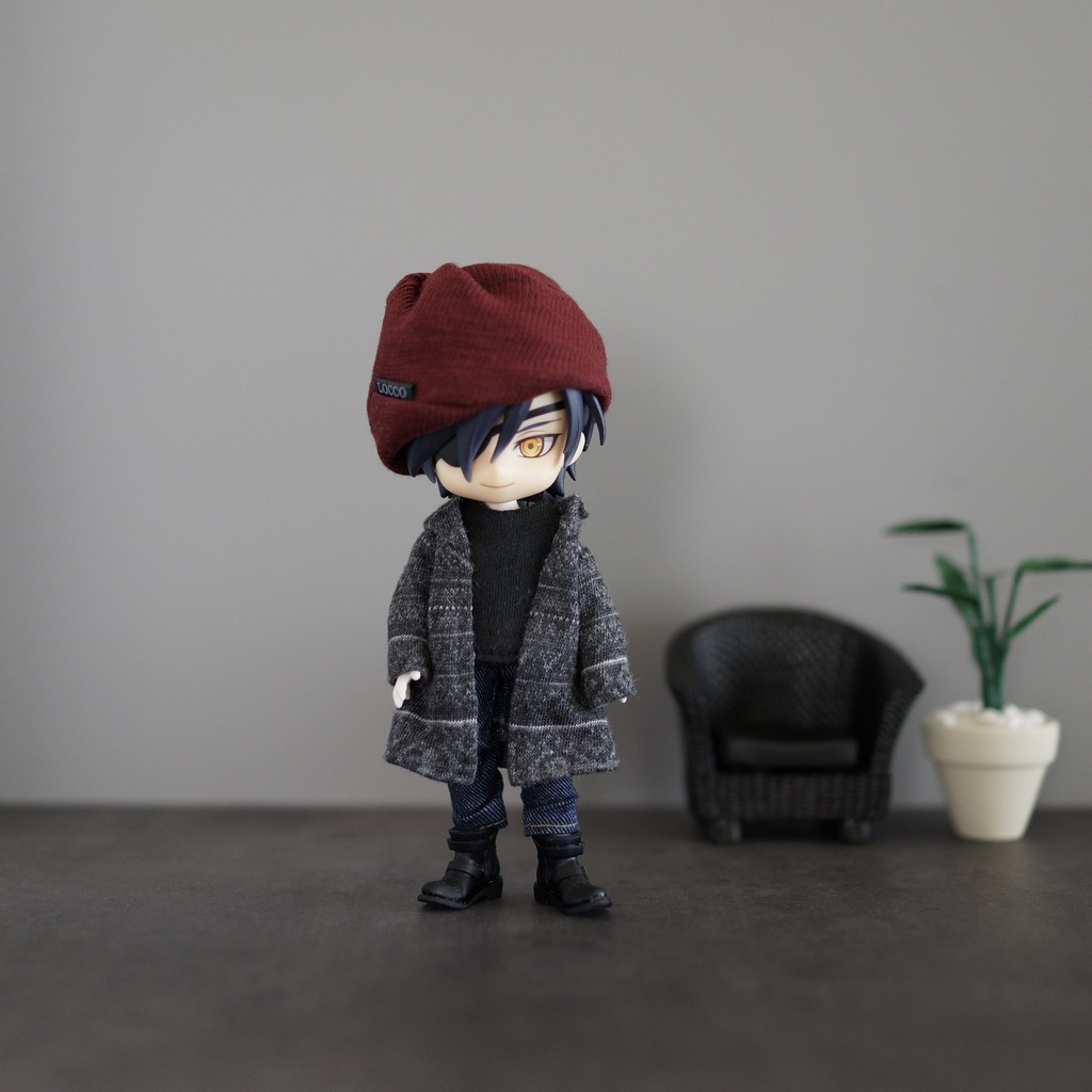 【受注】ニット帽(ねんどろサイズ)