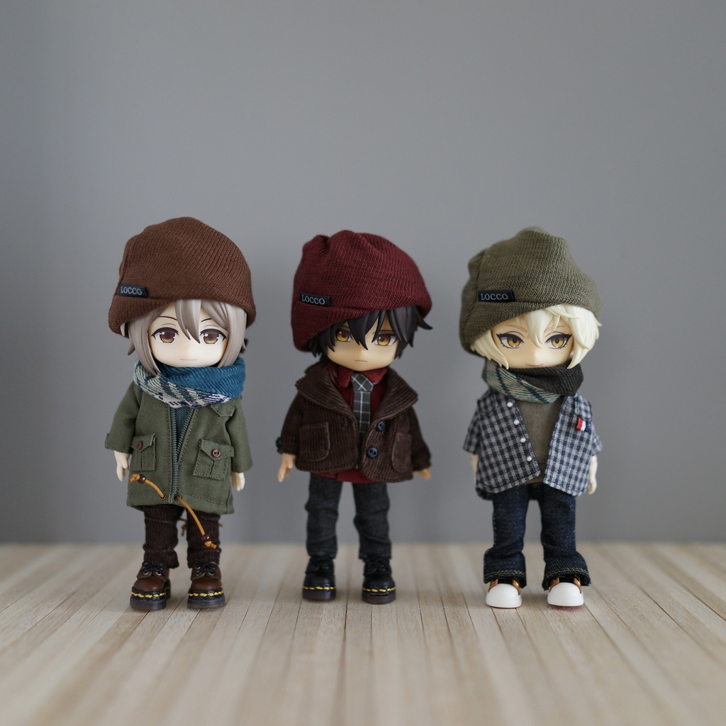 【受注】ニット帽(ねんどろサイズ)