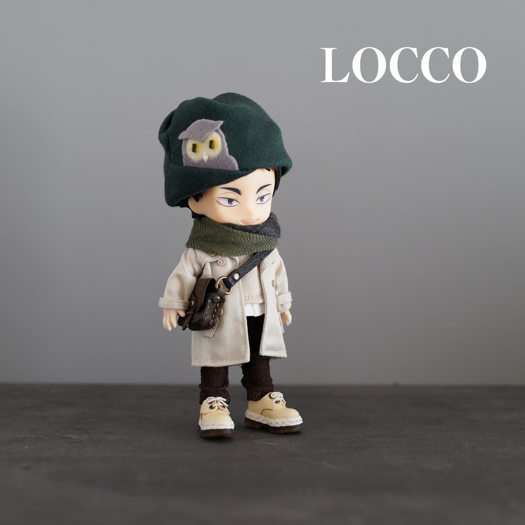 【受注】動物ニット帽(ネコ、キツネ、クマ、フクロウ)