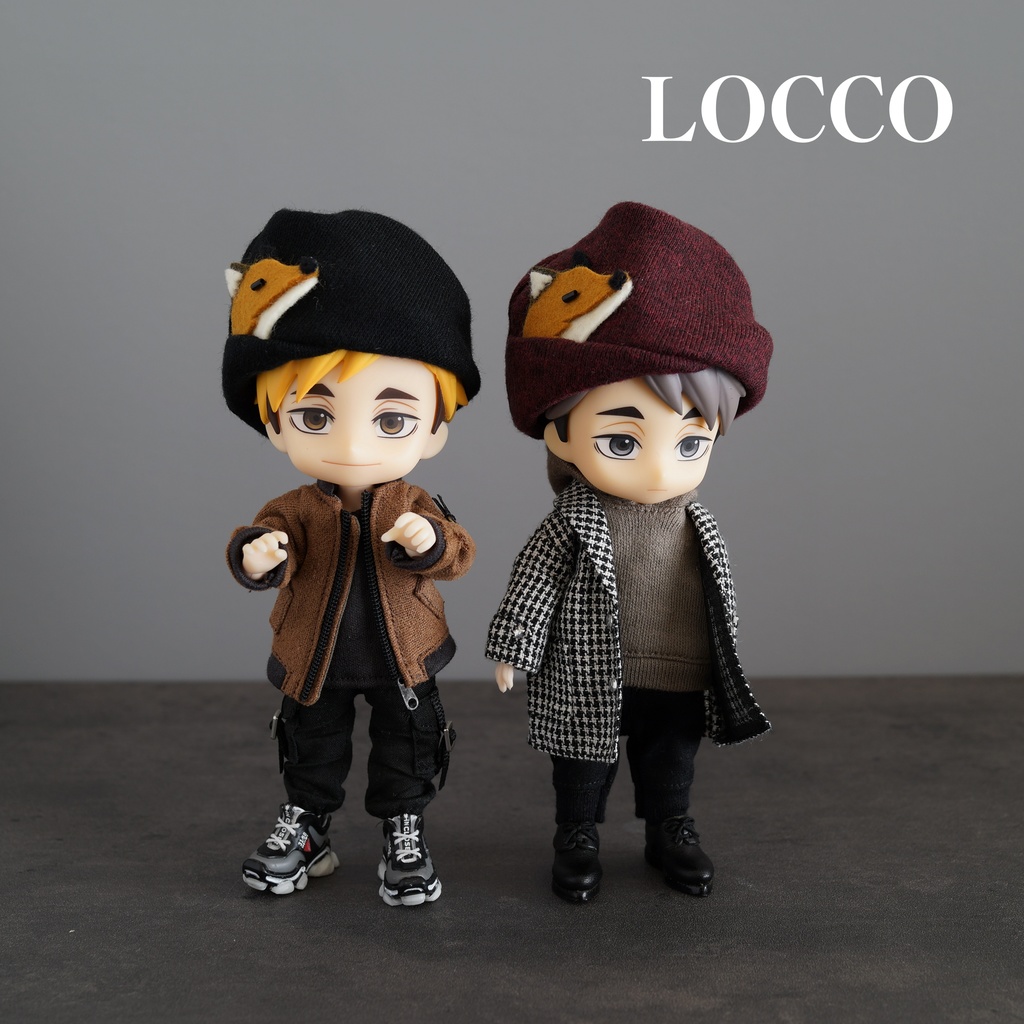 【受注】動物ニット帽(ネコ、キツネ、クマ)