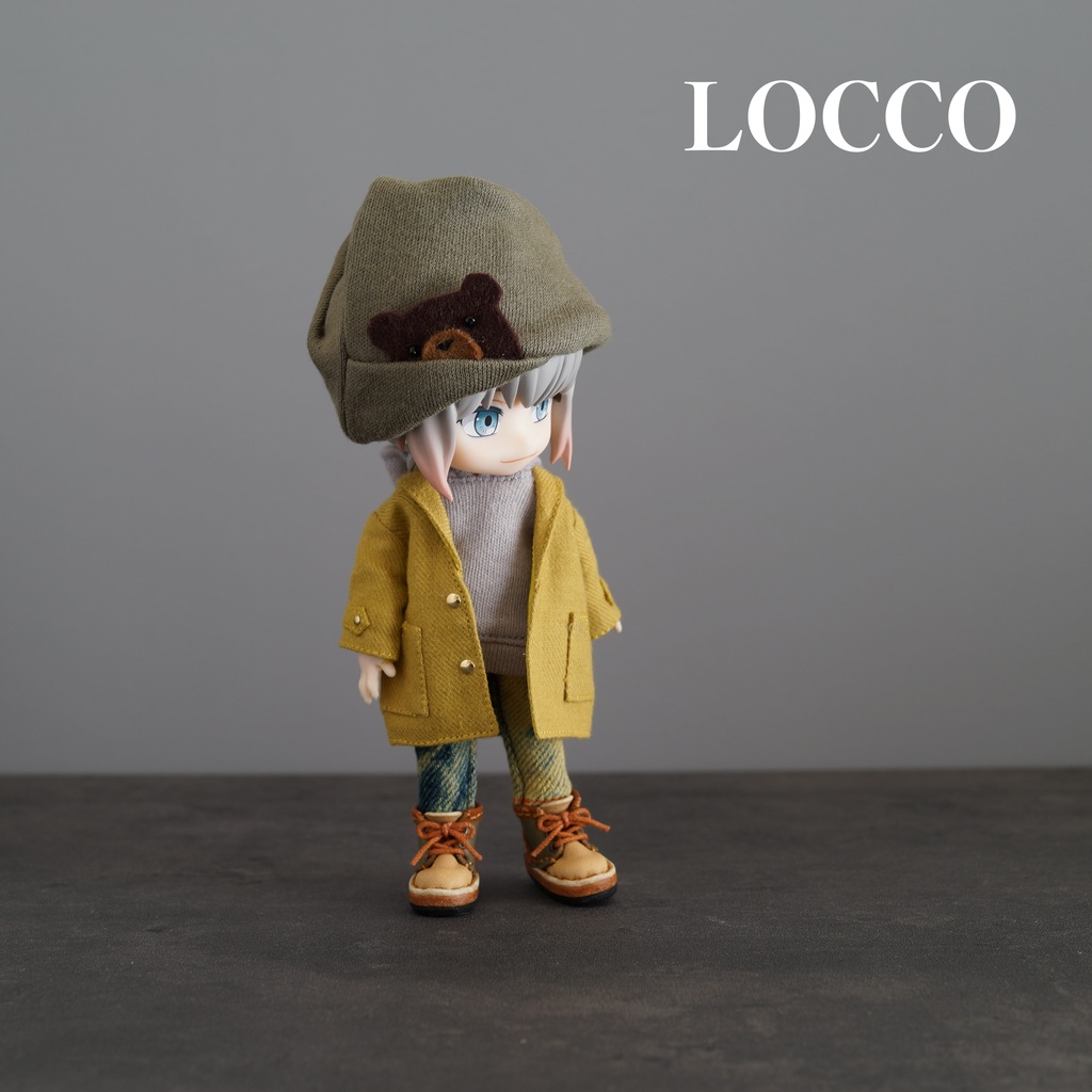 【受注】動物ニット帽(ネコ、キツネ、クマ)