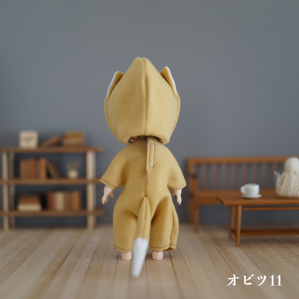 【受注ラスト】狐のパジャマセット