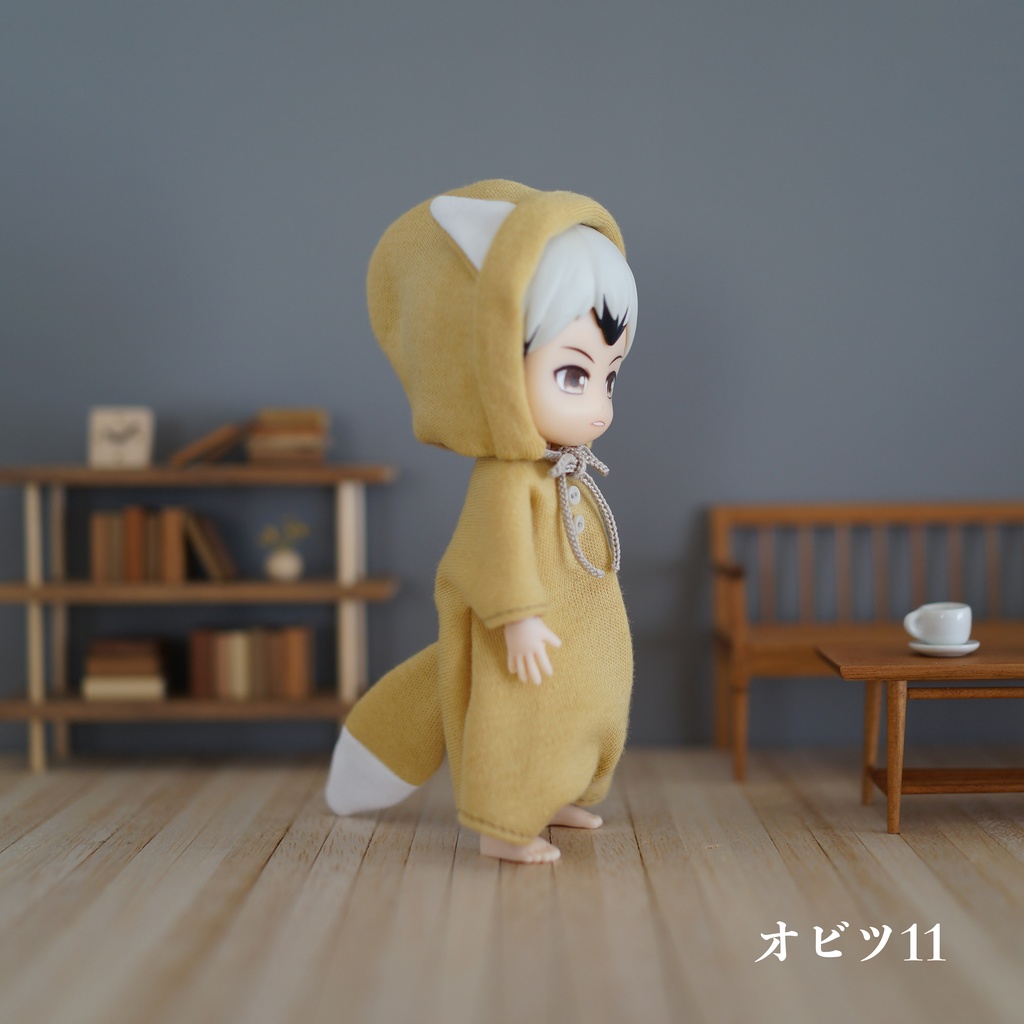 【受注ラスト】狐のパジャマセット