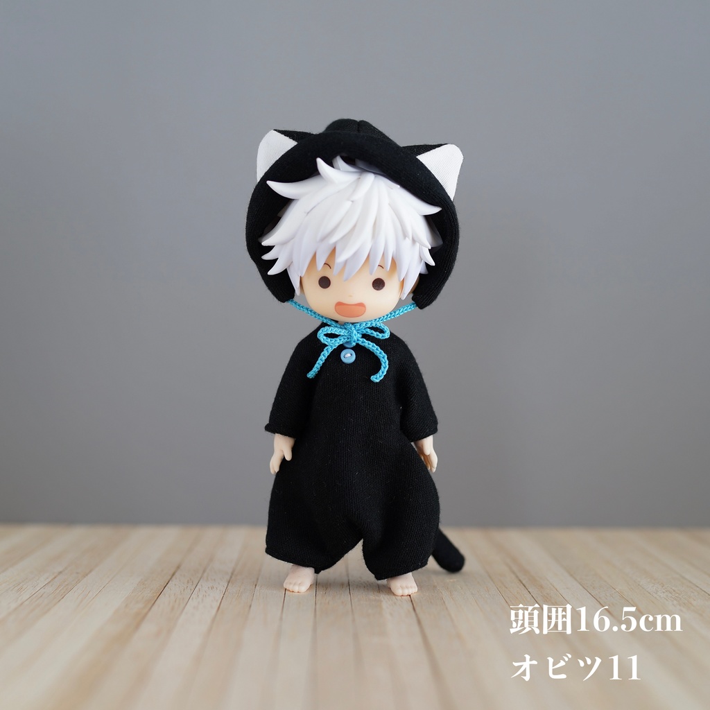 【受注】黒猫のパジャマセット