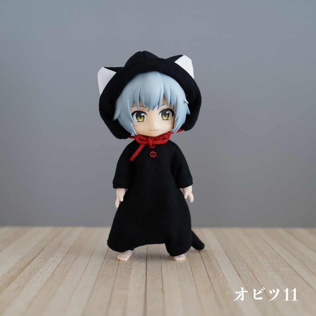 【受注】黒猫のパジャマセット