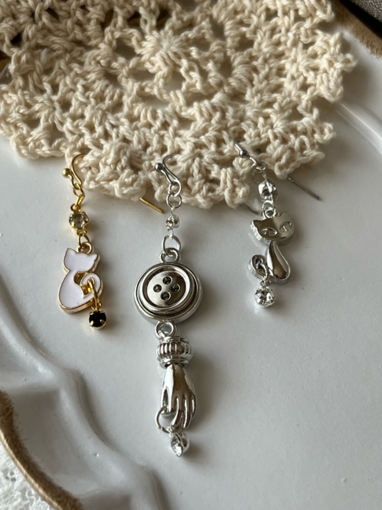 吉良吉影/キラークイーン ピアス/ノンホールピアス 片耳売り・一個売り