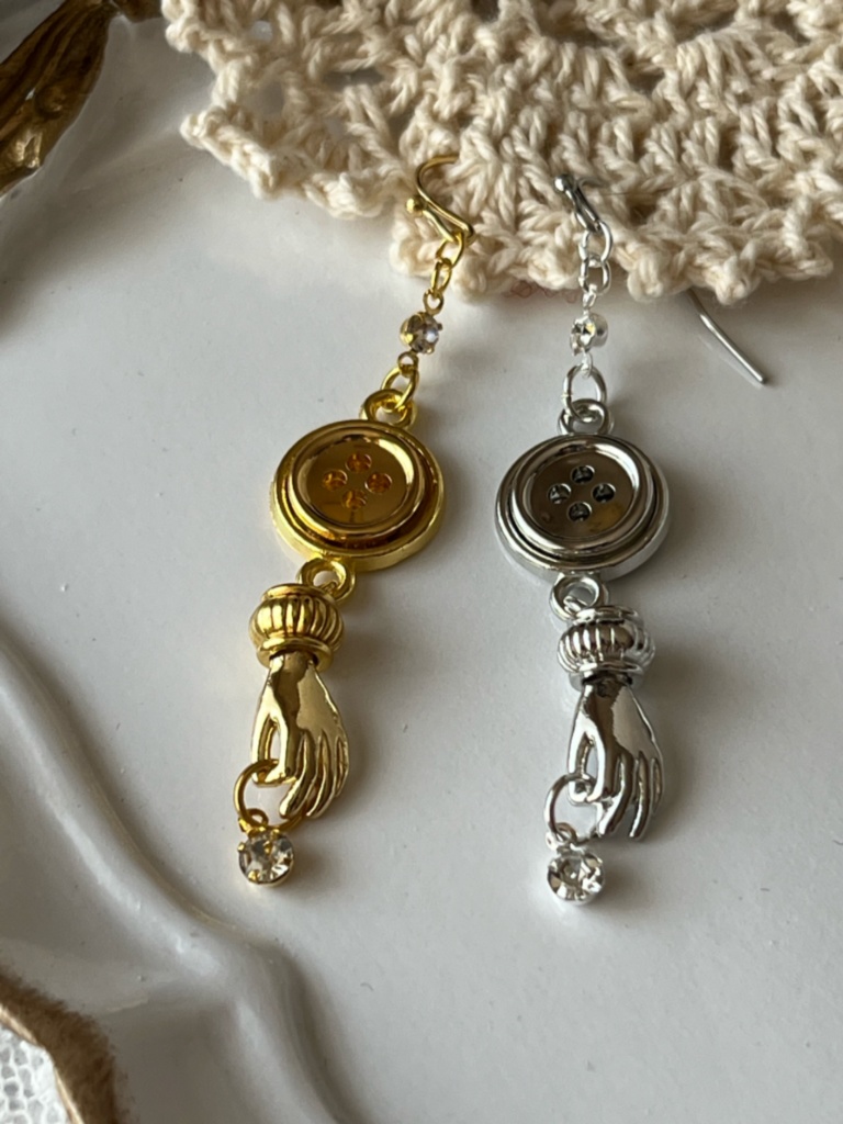 吉良吉影/キラークイーン ピアス/ノンホールピアス 片耳売り・一個売り